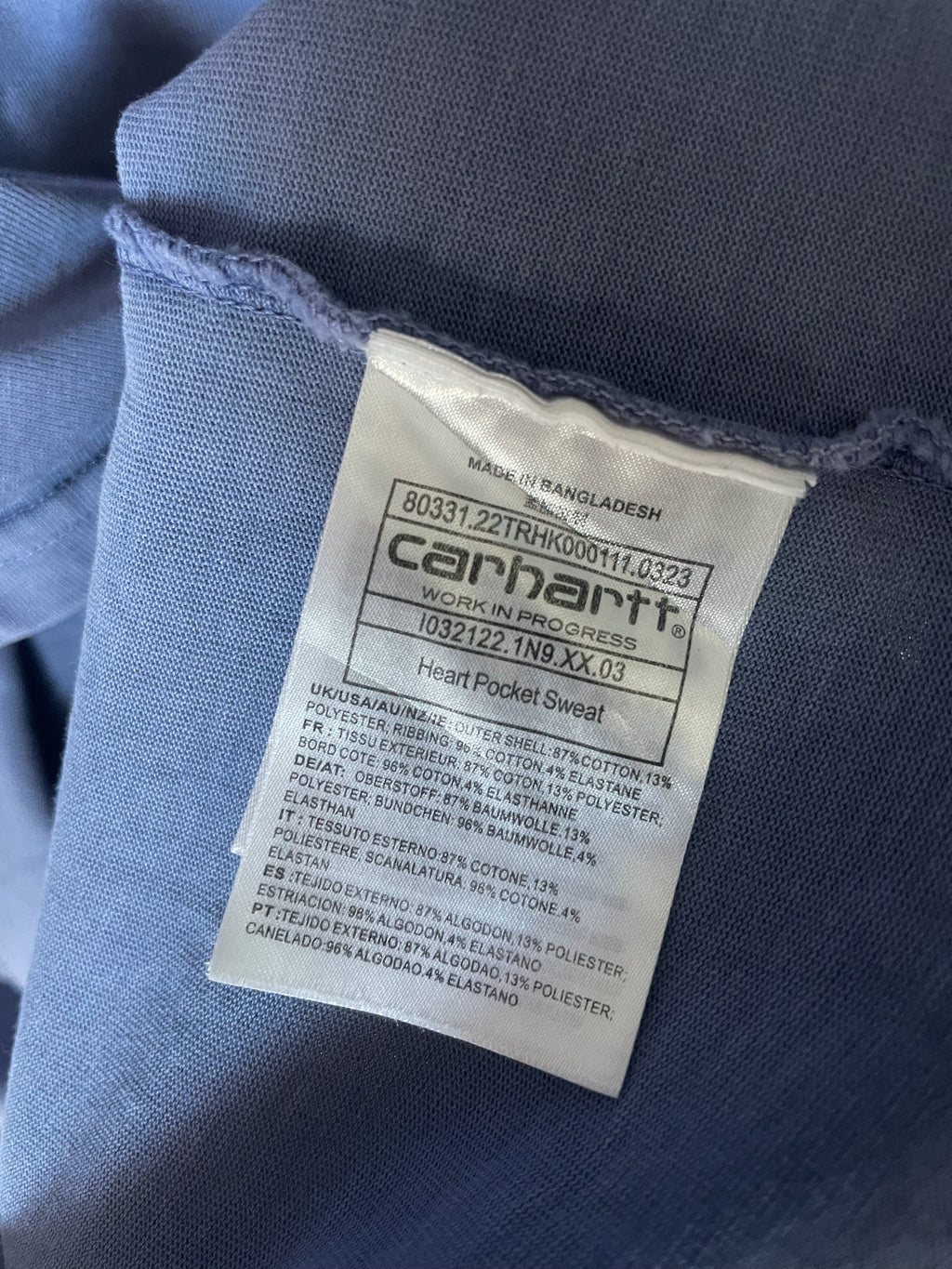 Carhartt Pocket Tee - Large