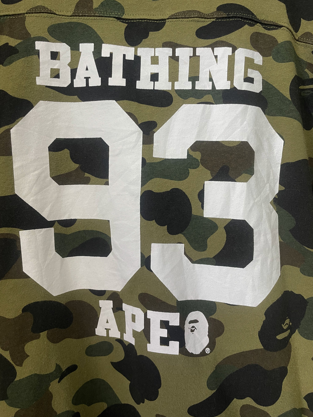 Bape x Champion Camo Tee - Large