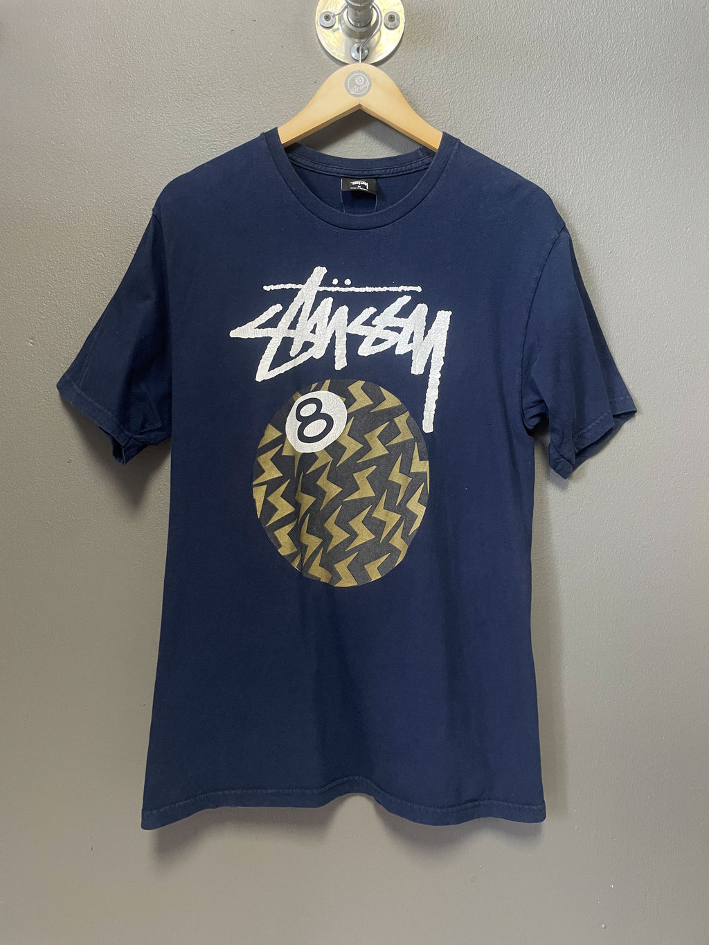 Stussy Reflective 8Ball Tee - Medium