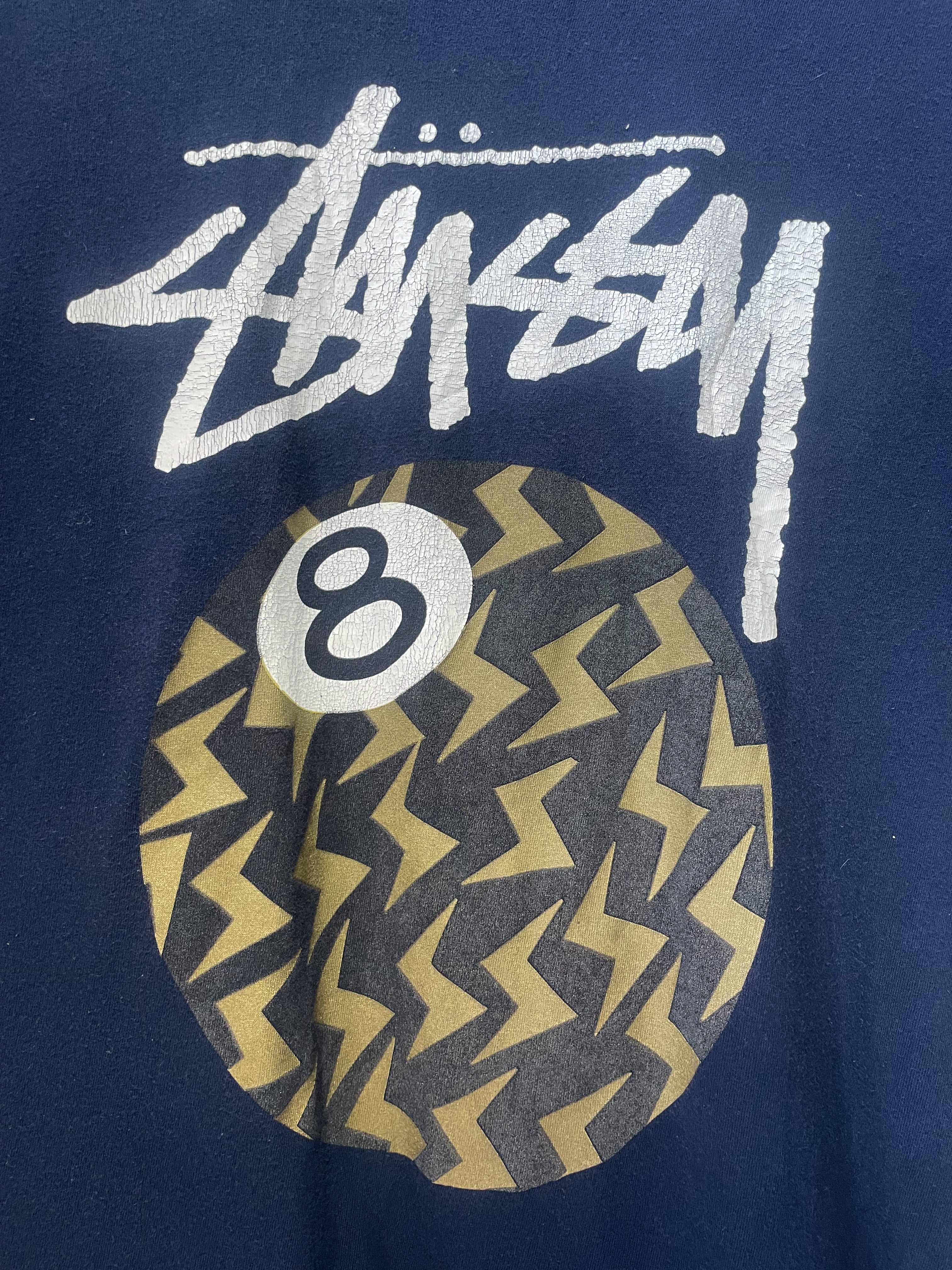 Stussy Reflective 8Ball Tee - Medium