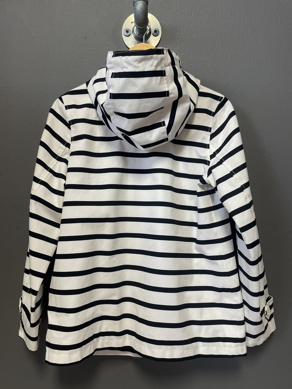 Joules Stripe Waterproof Parka Jacket - Medium