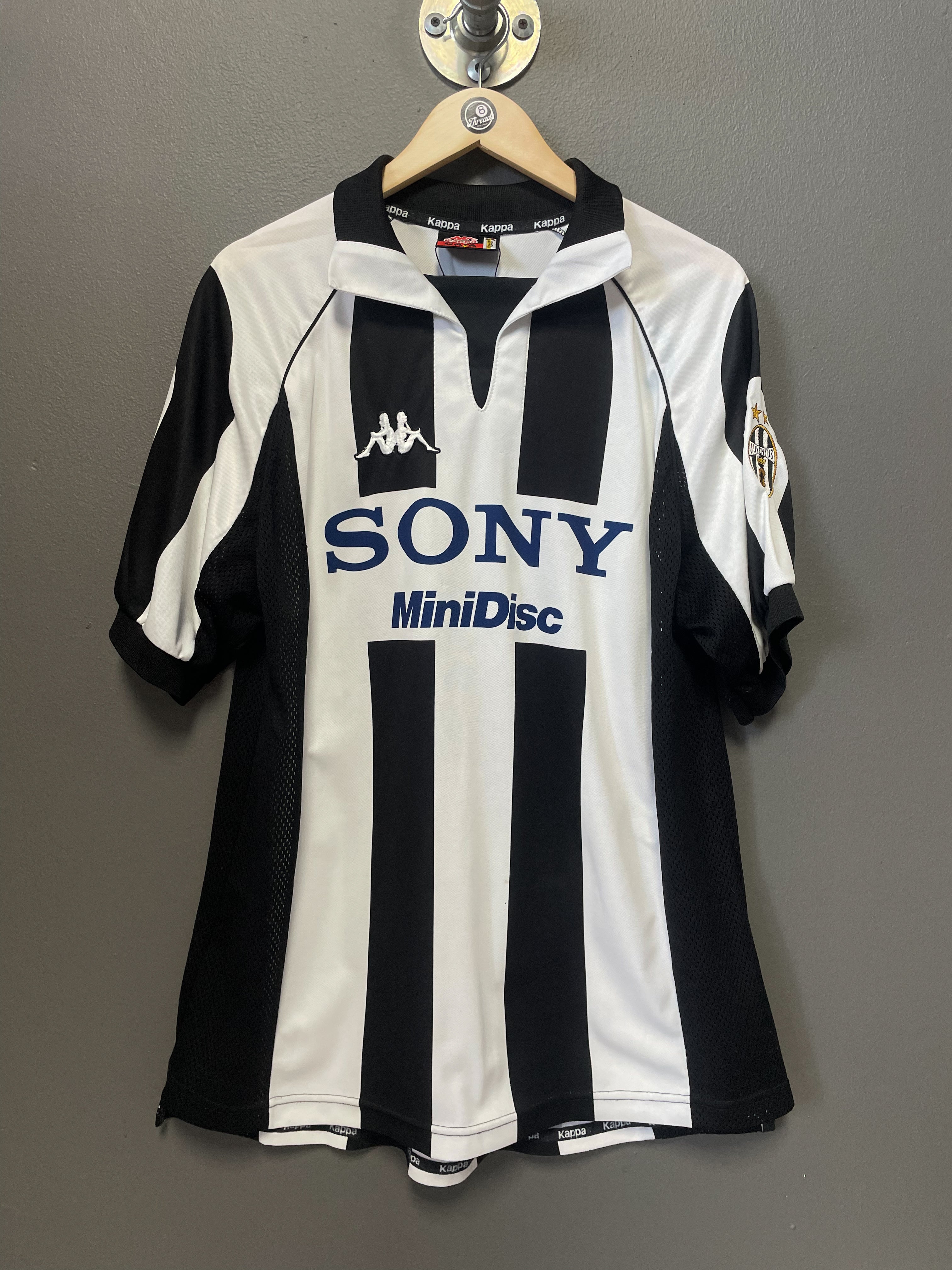 Juventus FC 1997/98 Kappa Home Football Jersey - Extra Large