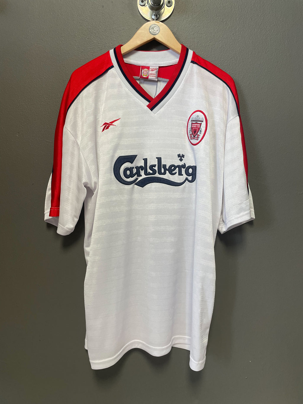 Liverpool FC 1998/99 Reebok Away Football Jersey - Extra Large
