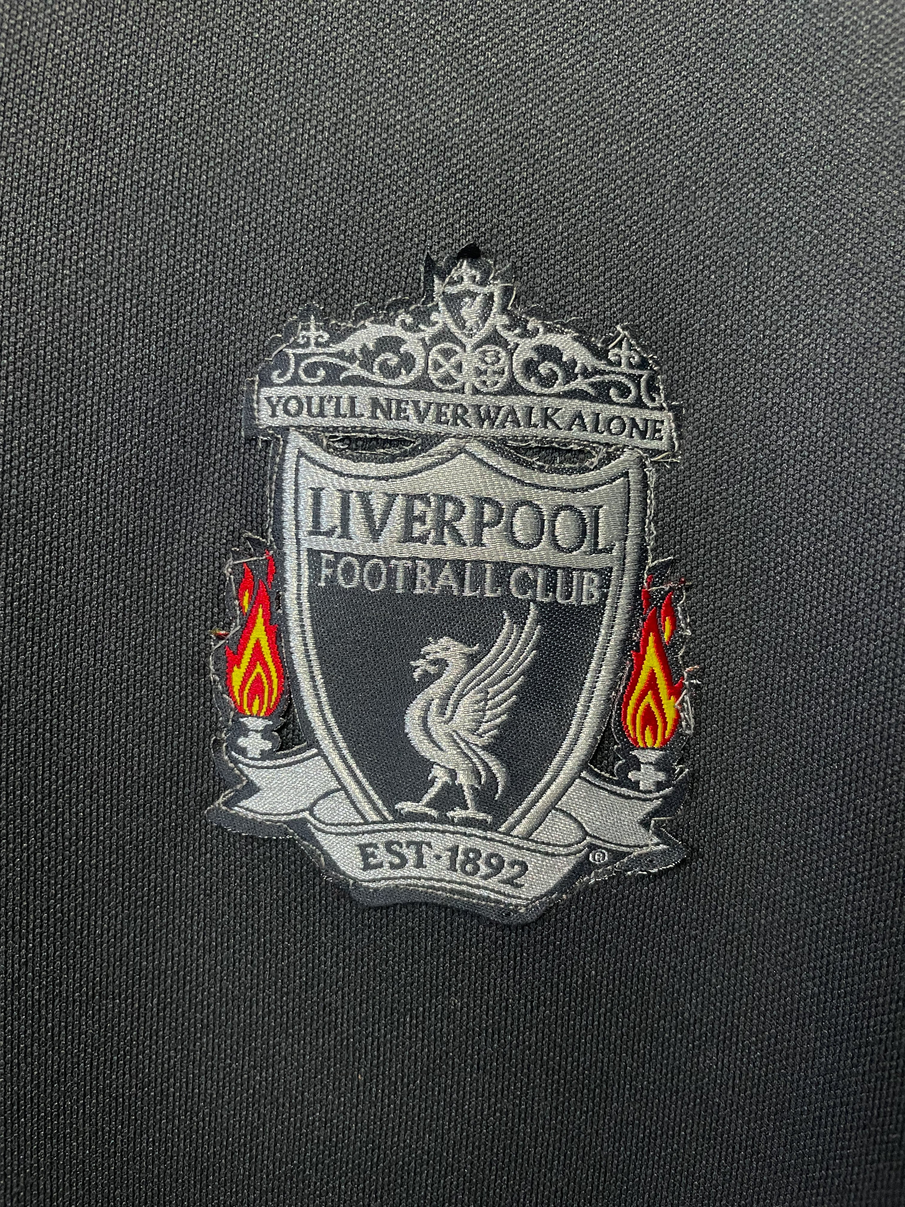 Liverpool FC 2011/12 Adidas 1/4 Zip Sweater - Extra Large