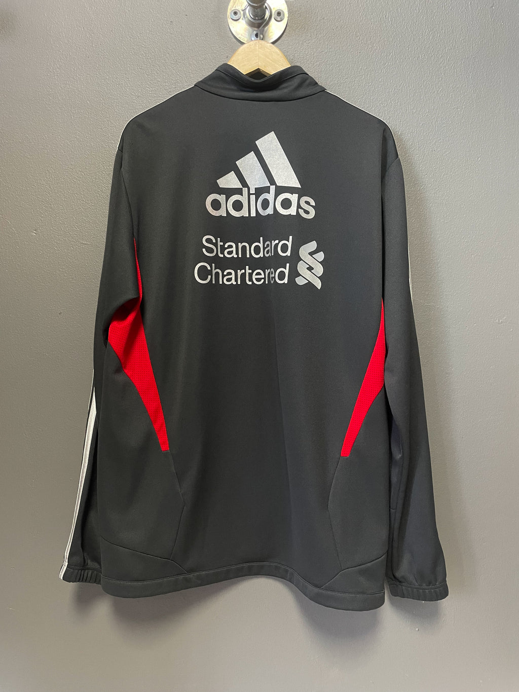Liverpool FC 2011/12 Adidas 1/4 Zip Sweater - Extra Large