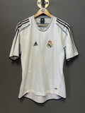 Real Madrid 2004/05 Adidas Prematch Football Jersey - Medium
