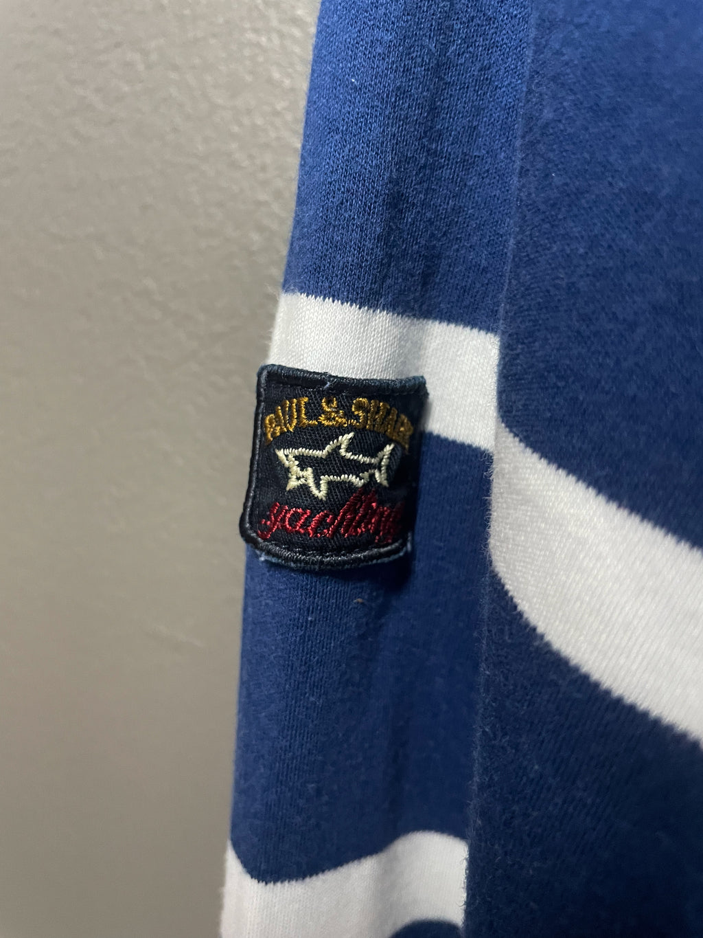 Paul & Shark Stripe LS Golfer - Small