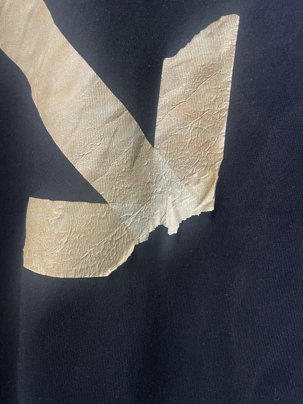 OFF-White Tape Cross Tee - Large