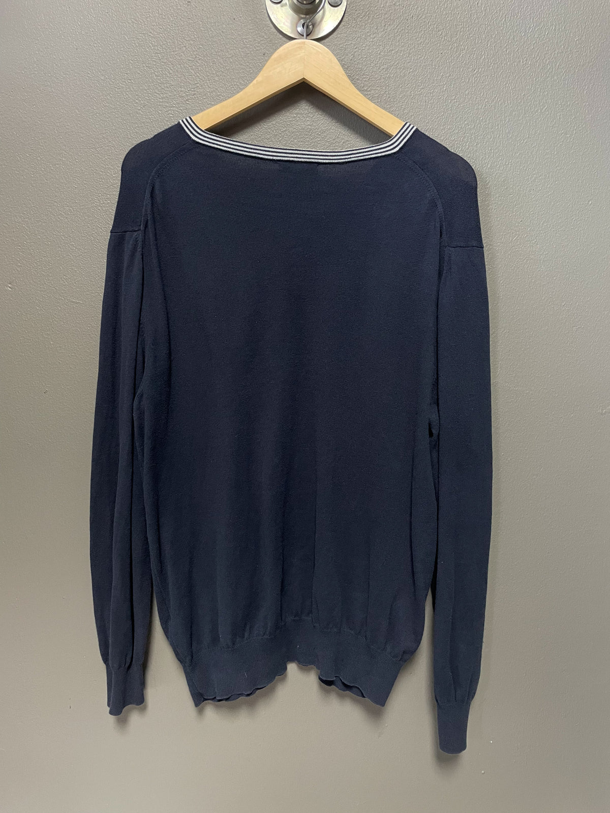 Burberry V-Neck Sweater - Extra Large