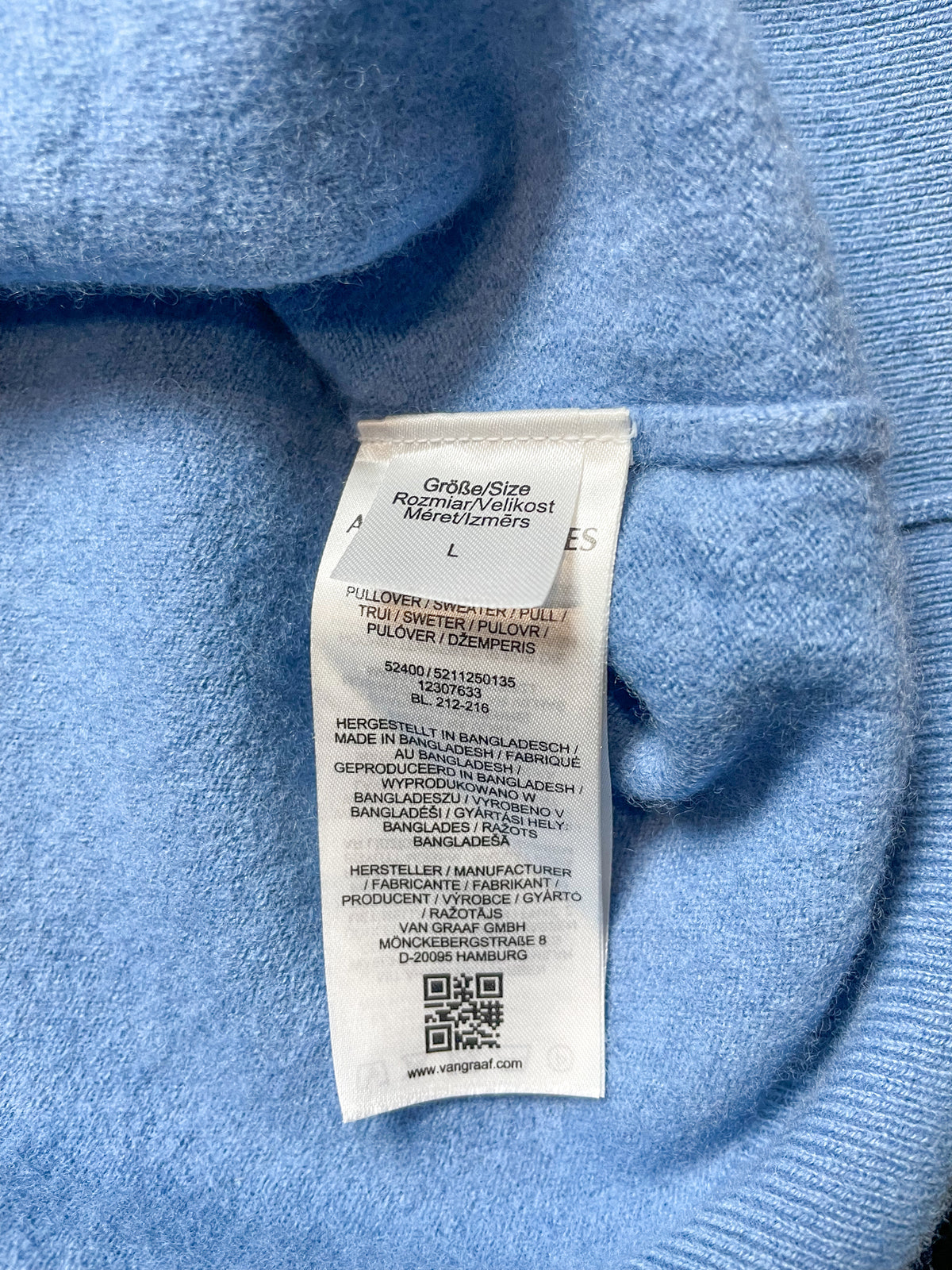 Andrew James Cashmere Blend Ladies Jersey - Medium