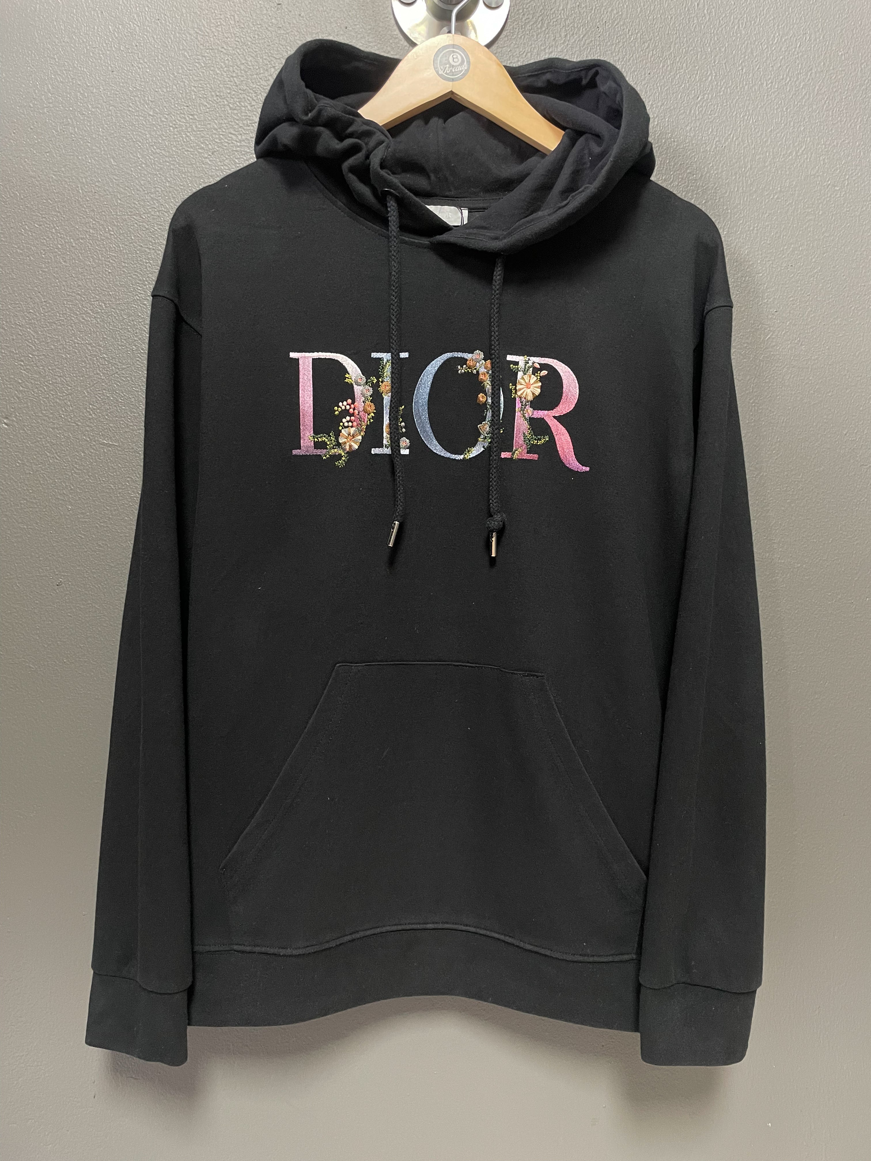Christian Dior Floral Hoodie - Small