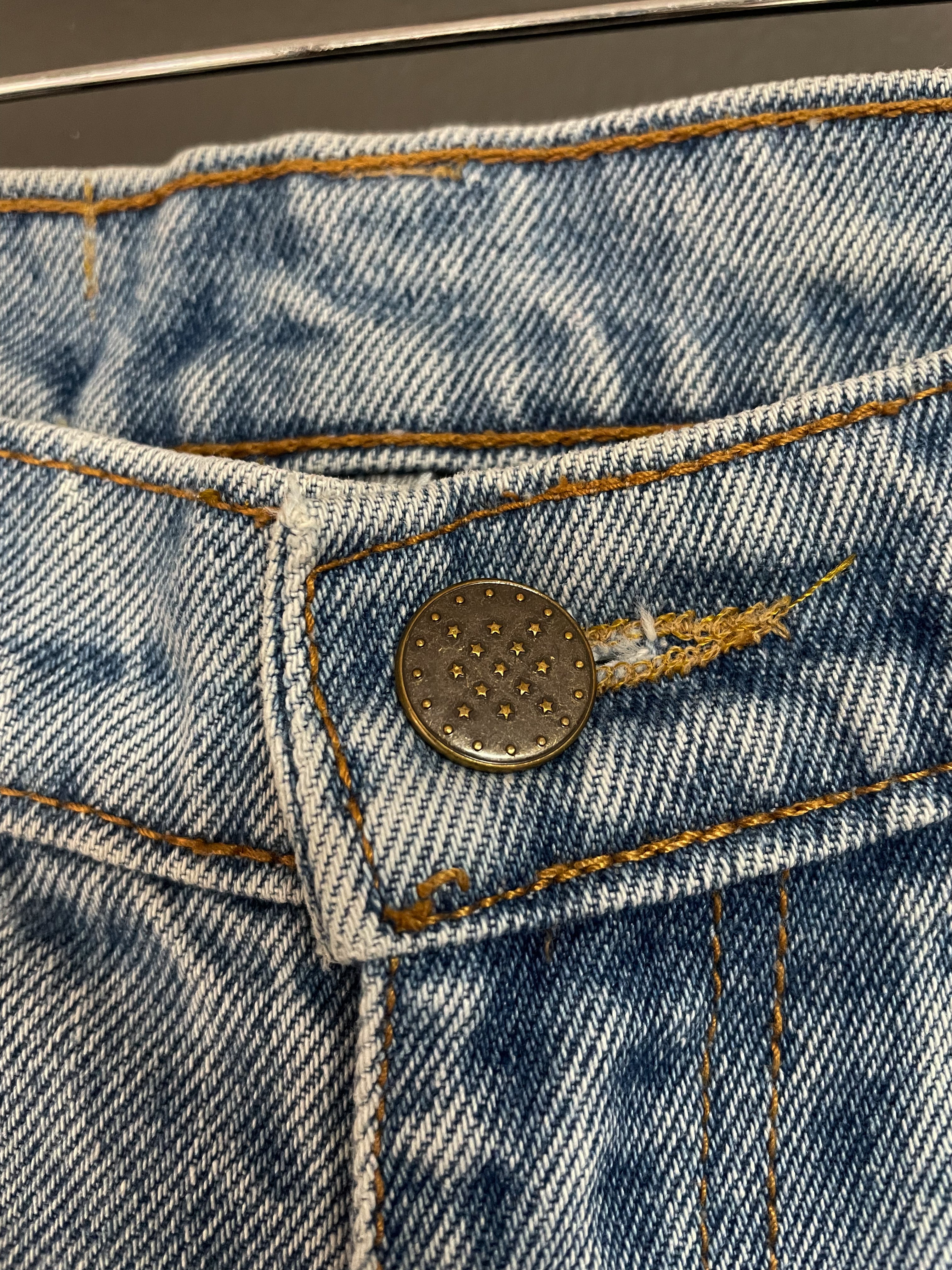 River Baggy Denim Jeans - XS
