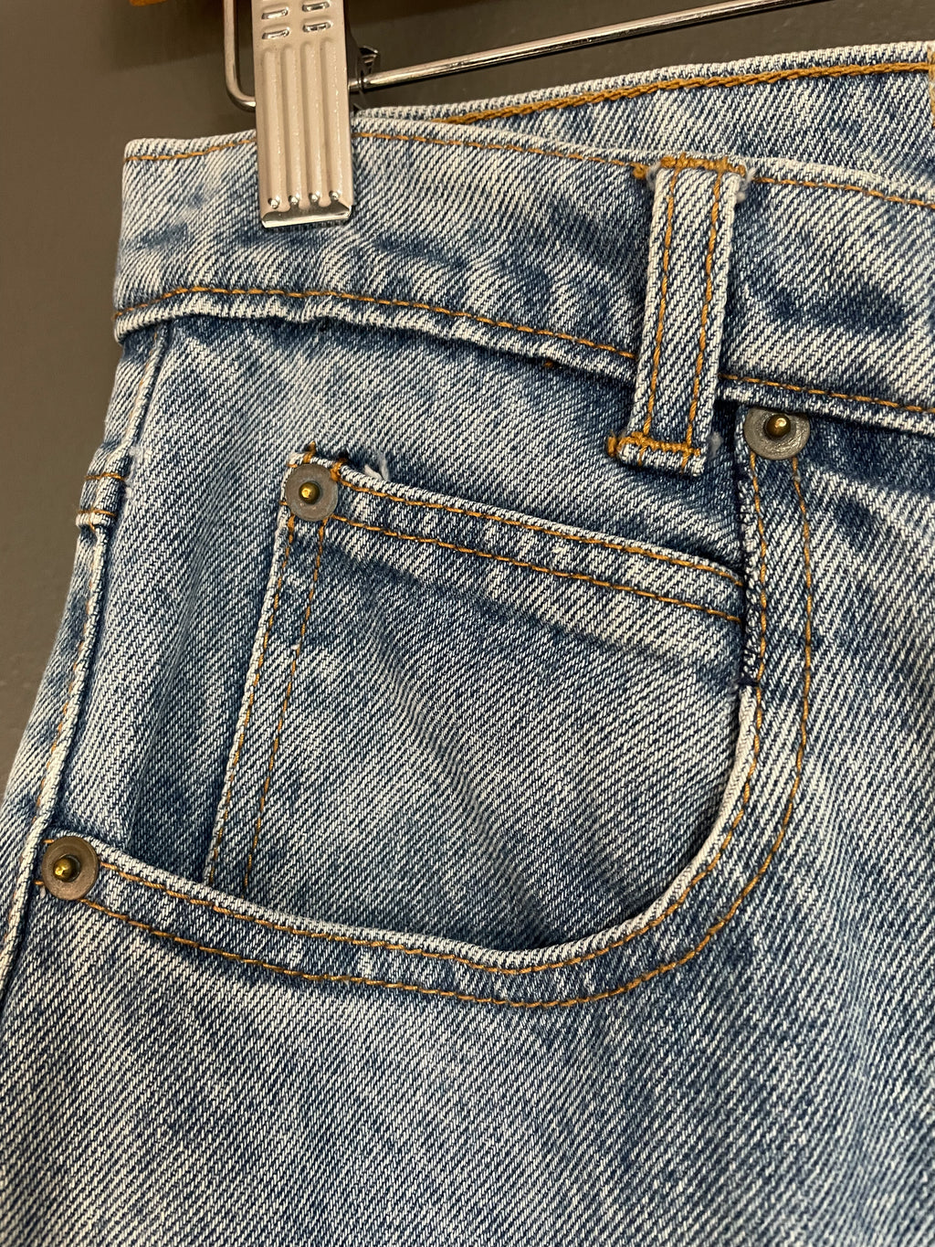River Baggy Denim Jeans - XS