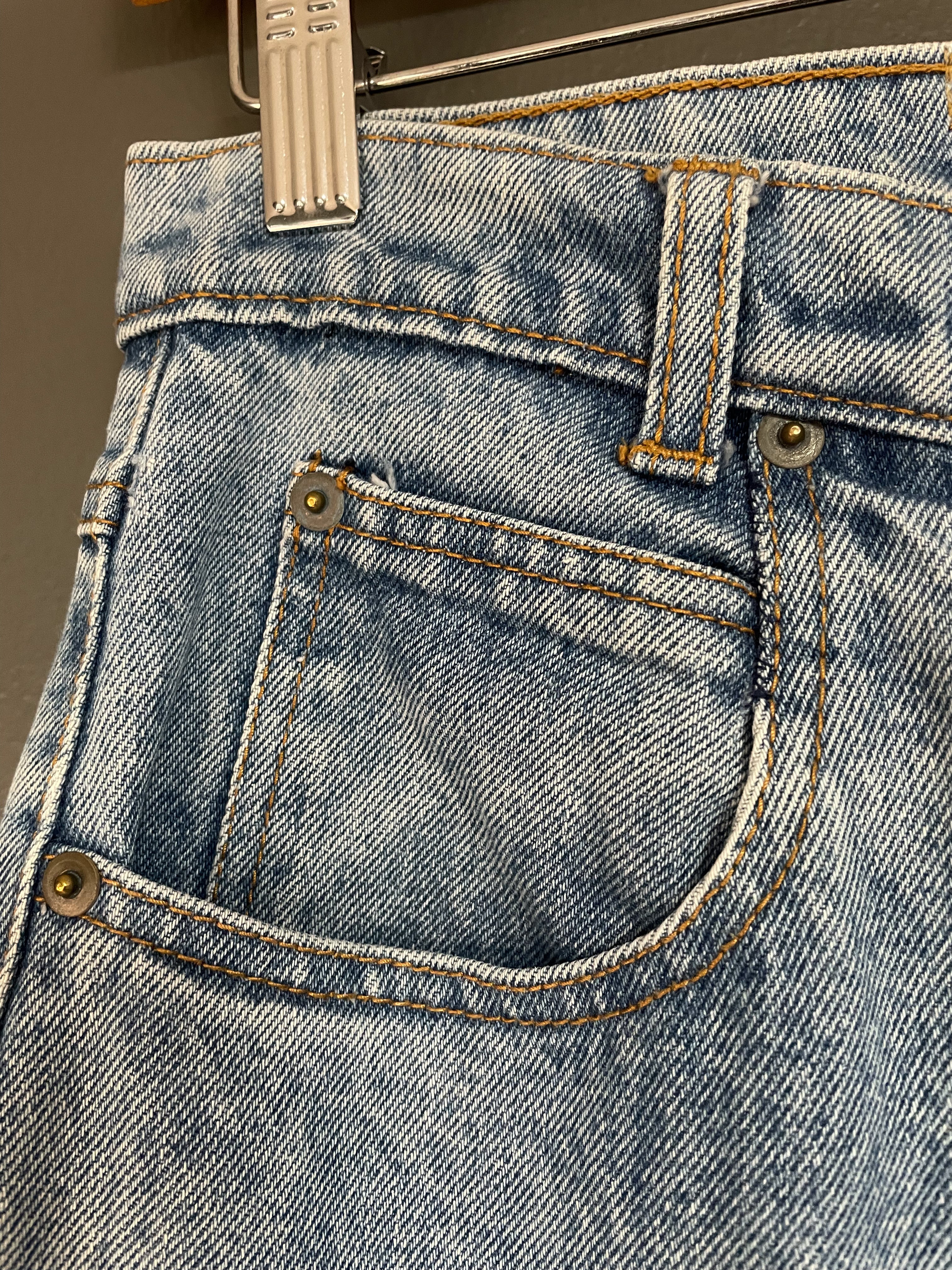 River Baggy Denim Jeans - XS