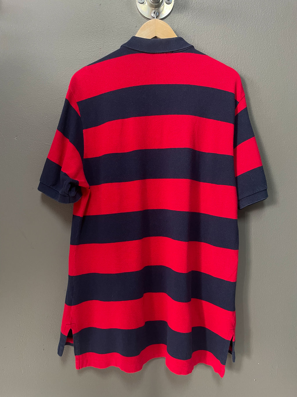 Polo Ralph Lauren Striped Small Pony S/S Golfer - Medium