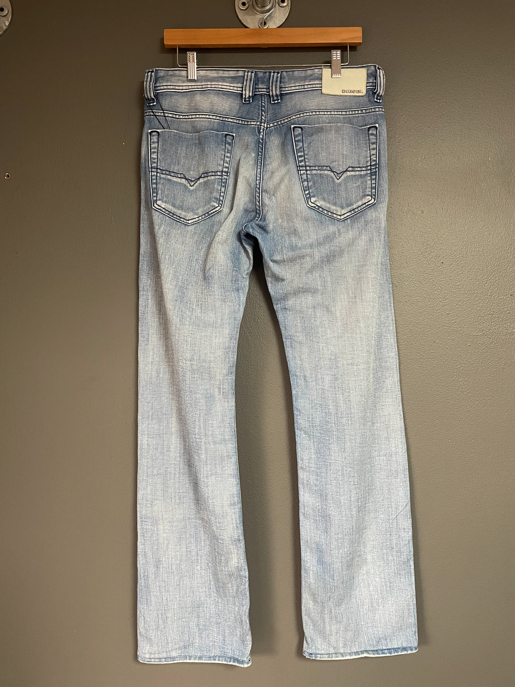 Diesel Washed Denim Jeans - 32 (Medium)