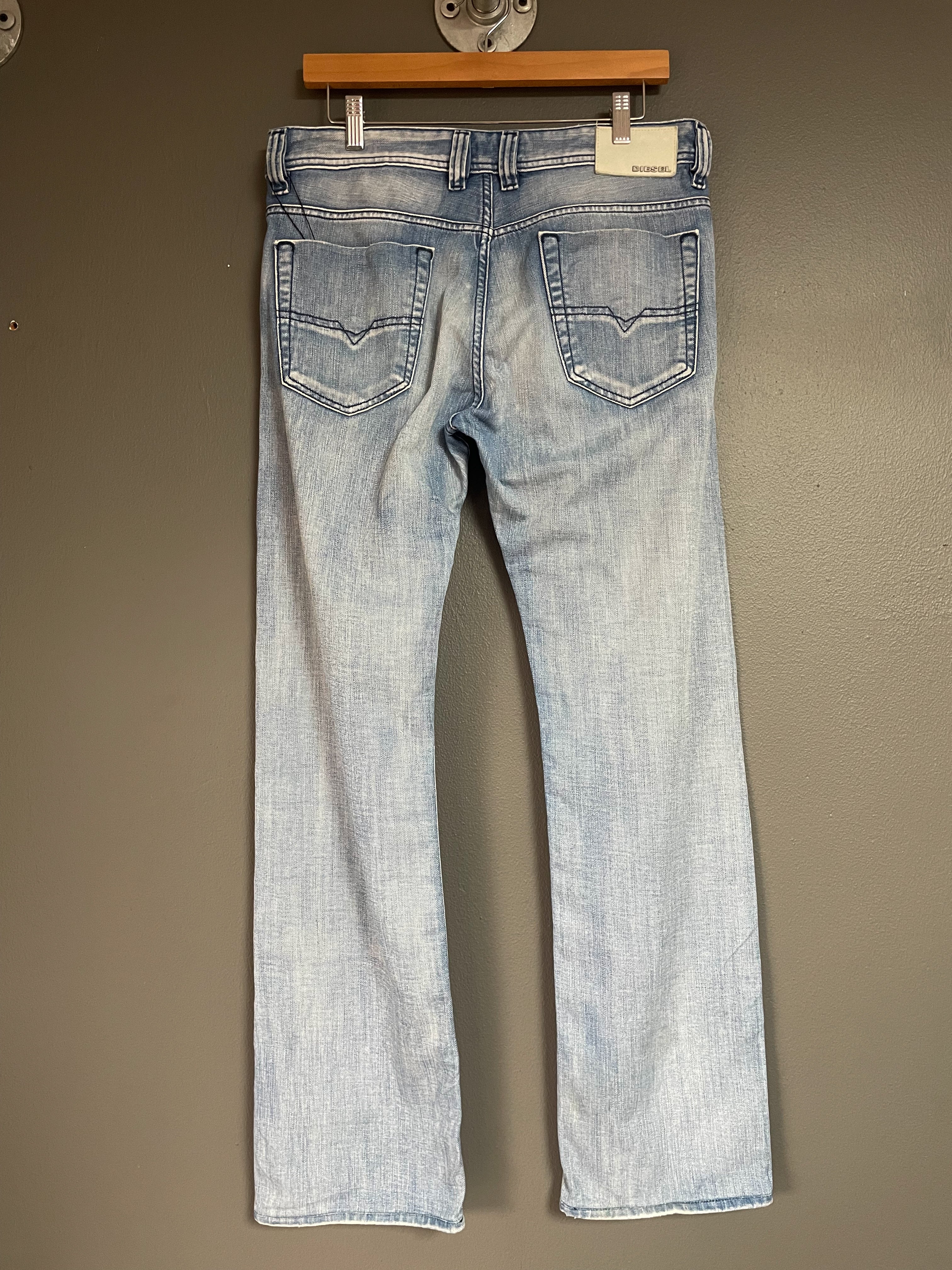 Diesel Washed Denim Jeans - 32 (Medium)