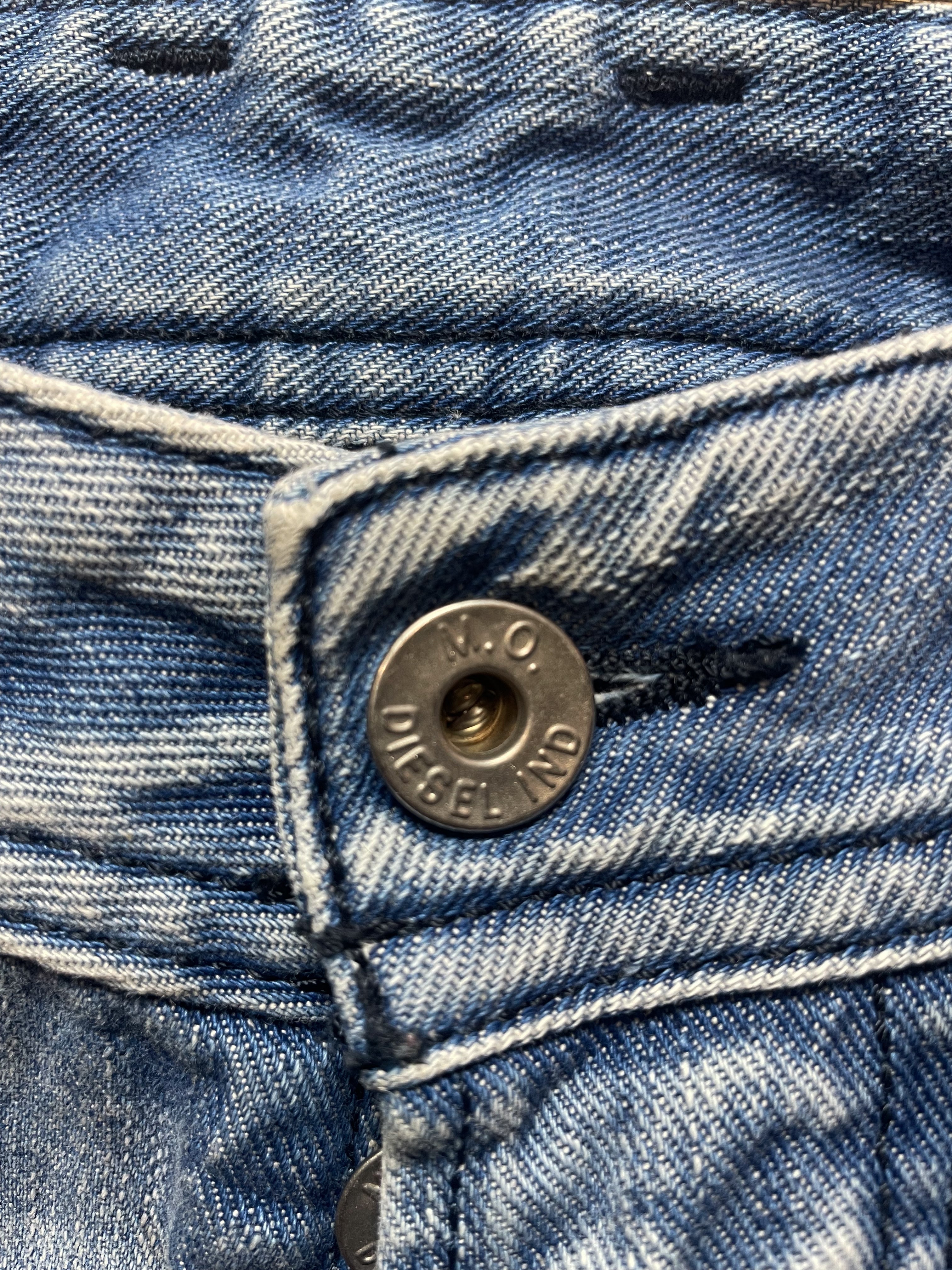 Diesel Washed Denim Jeans - 32 (Medium)