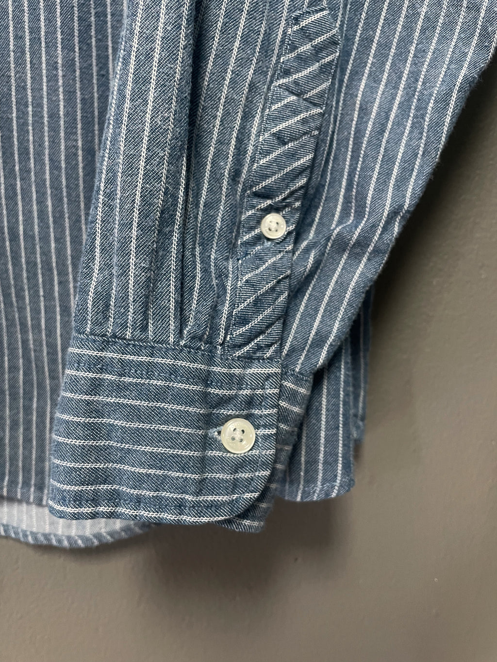 Polo Ralph Lauren Stripe Small Pony L/S Shirt - Medium