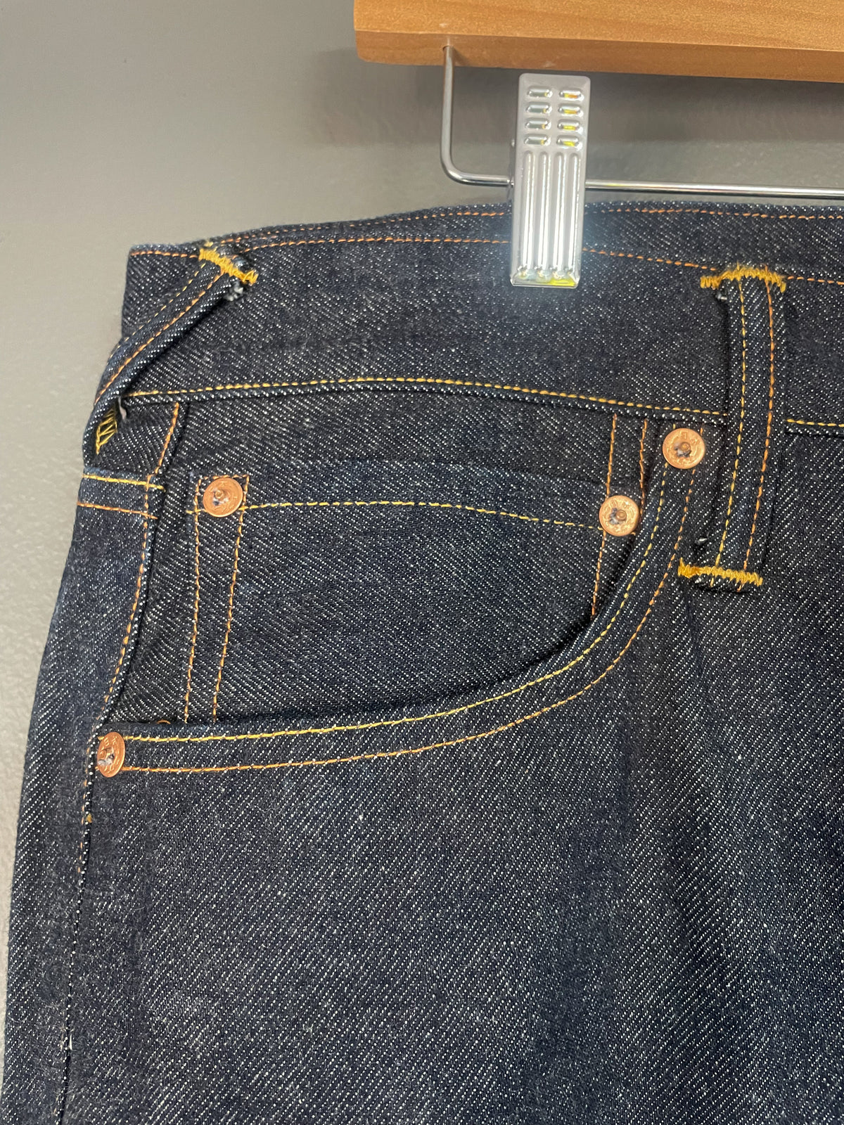 Evisu UK Pocket Japan Denim Jeans - Size 36 (Large)