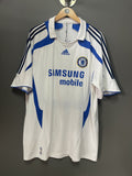 Chelsea FC 2007/08 Adidas Third Kit Football Jersey - XXL