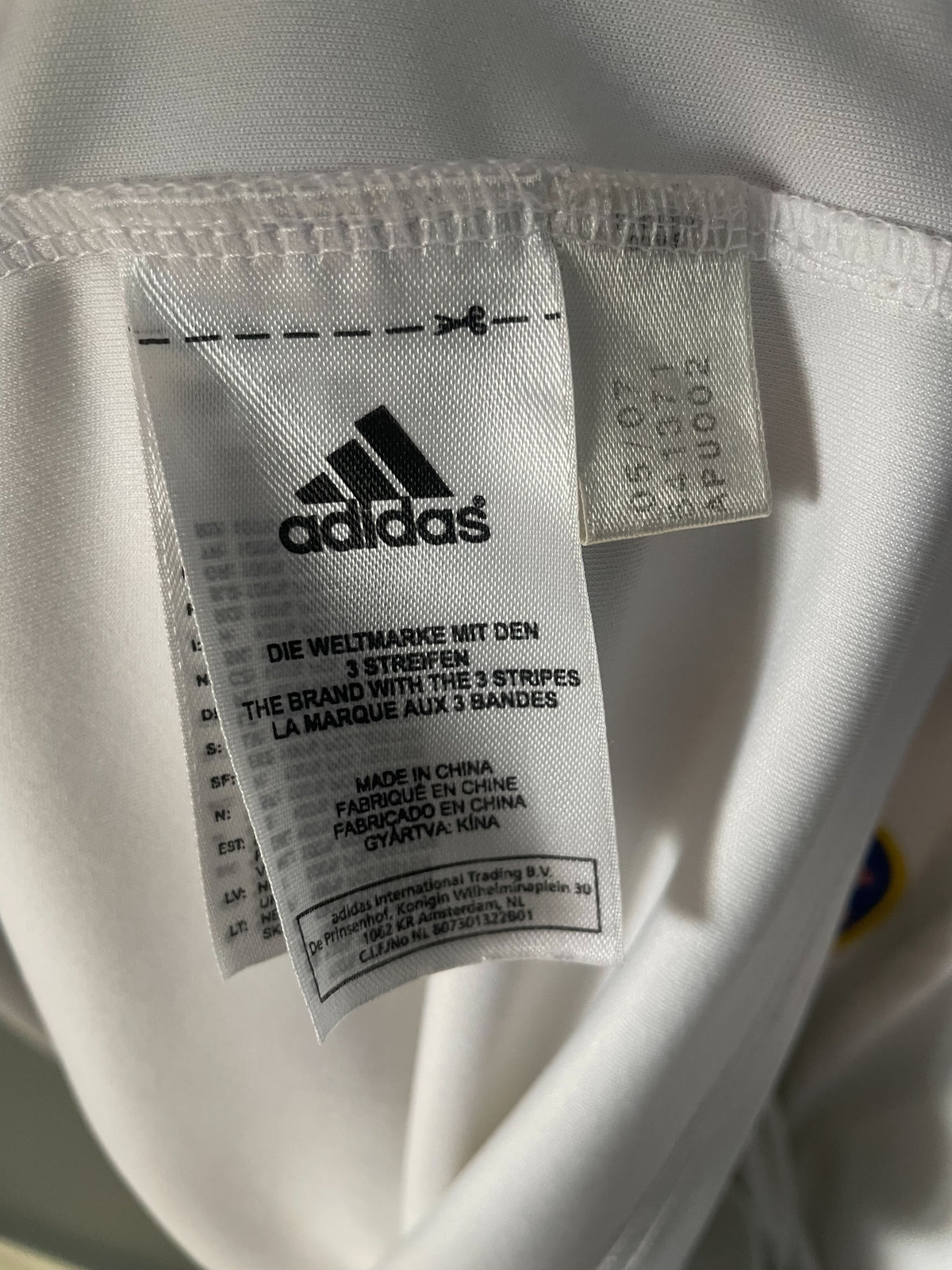 Chelsea FC 2007/08 Adidas Third Kit Football Jersey - XXL