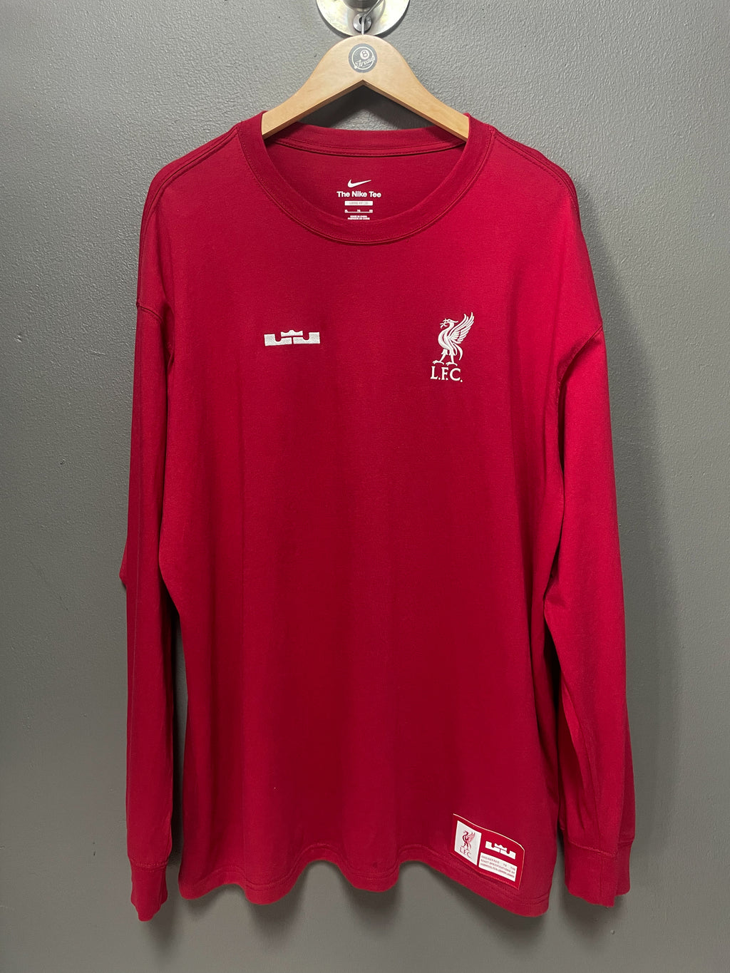 Nike Lebron x Liverpool FC L/S Max90 Tee - Extra Large