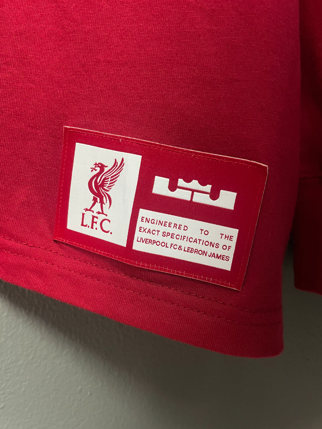 Nike Lebron x Liverpool FC L/S Max90 Tee - Extra Large