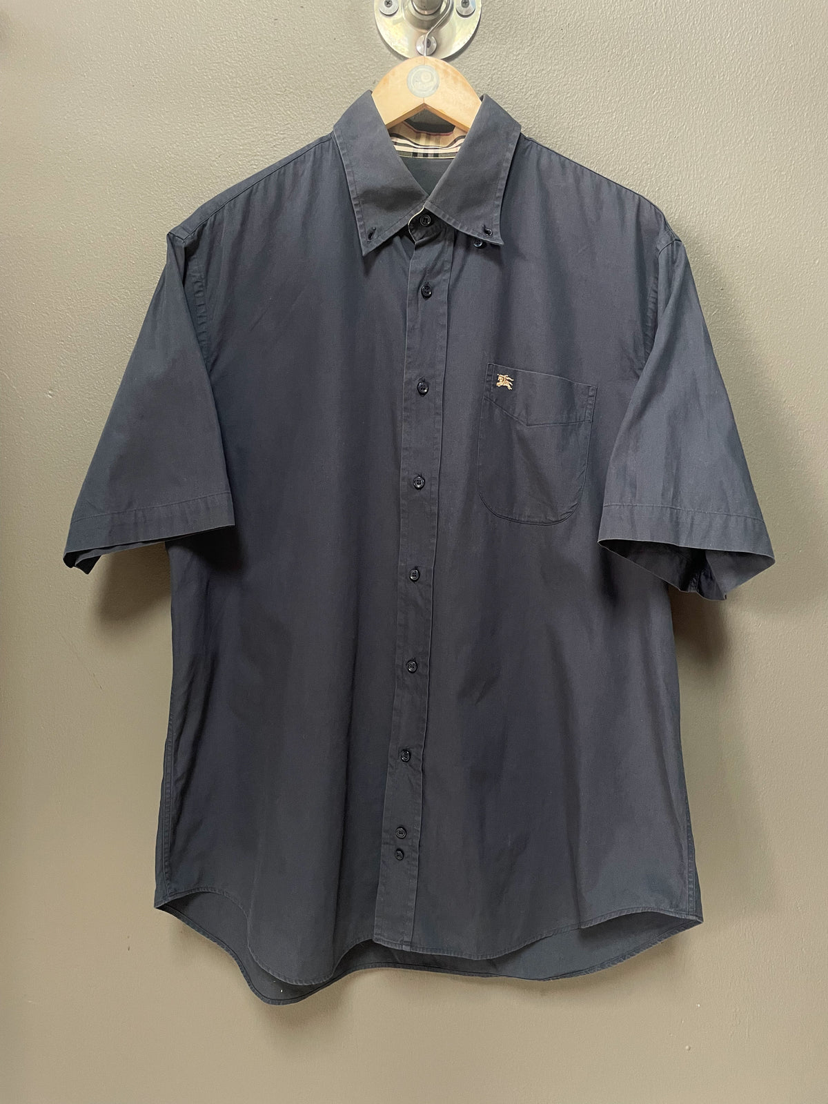 Burberry Pocket S/S Shirt - Medium