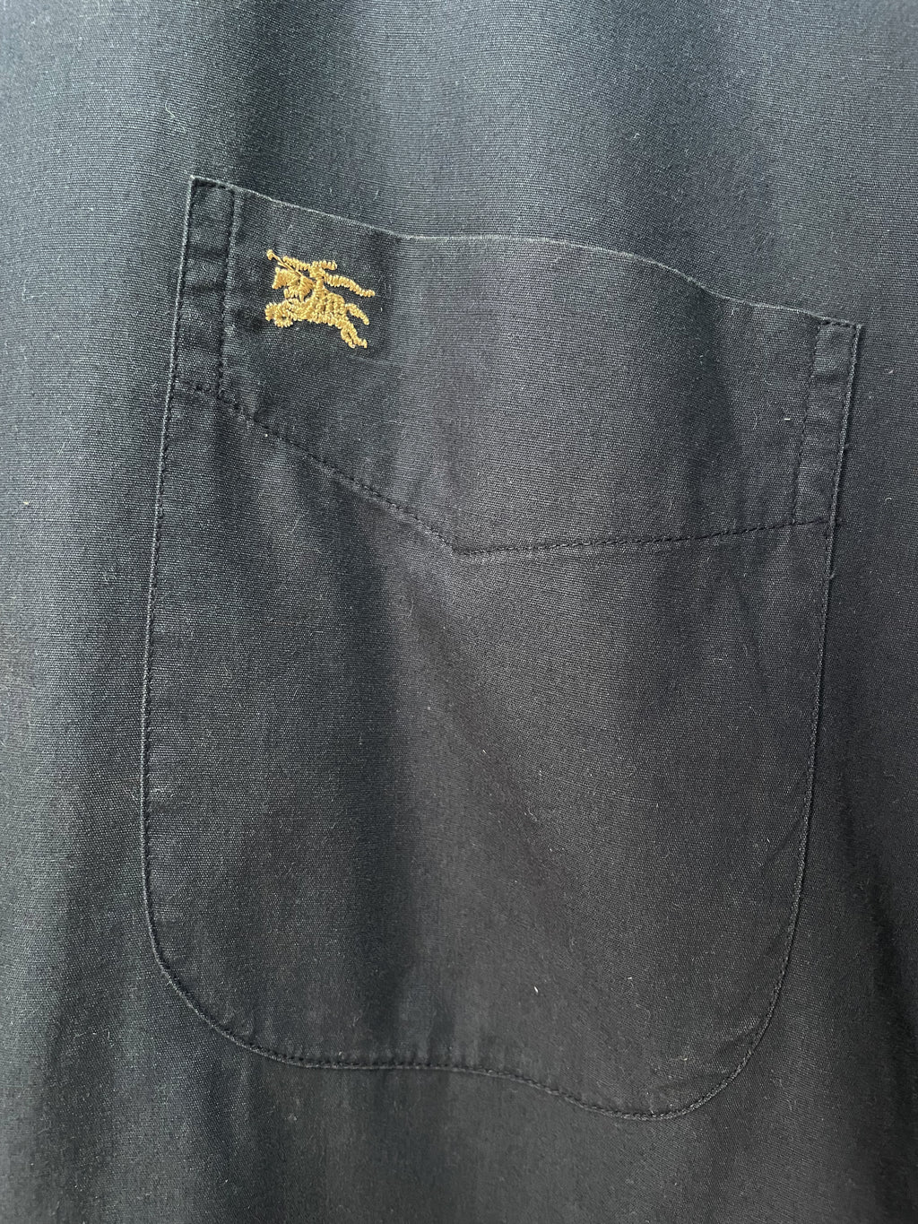 Burberry Pocket S/S Shirt - Medium