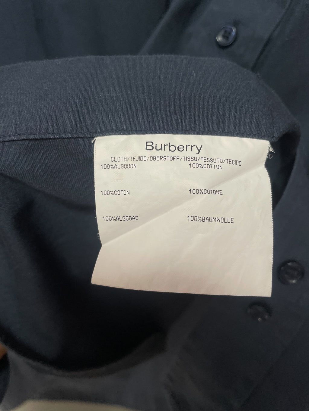 Burberry Pocket S/S Shirt - Medium