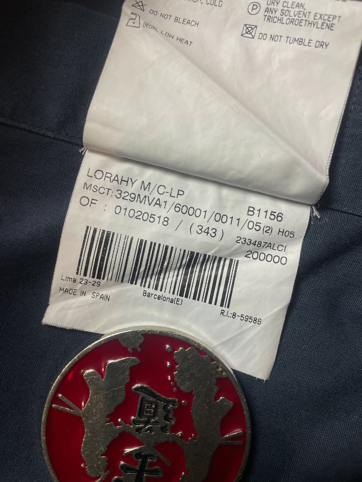 Burberry Pocket S/S Shirt - Medium