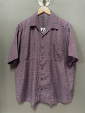 Vintage Check S/S Shirt - Large