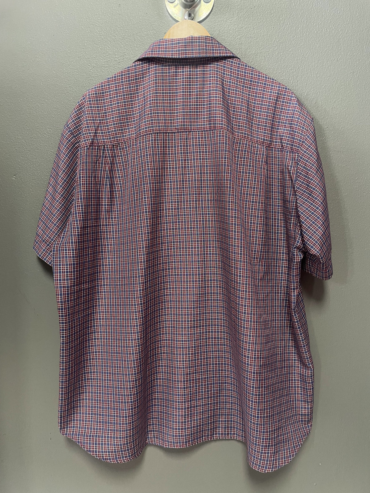 Vintage Check S/S Shirt - Large