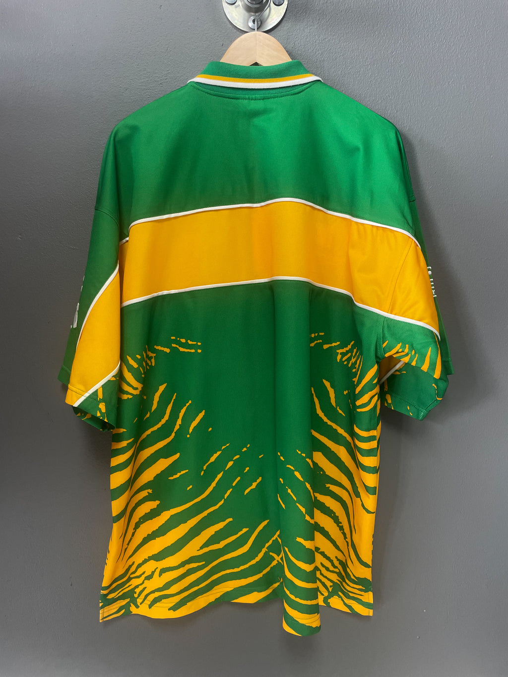 South Africa Proteas "Shaun Pollock" Autographed 2003 Cricket World Cup Jersey - XXL