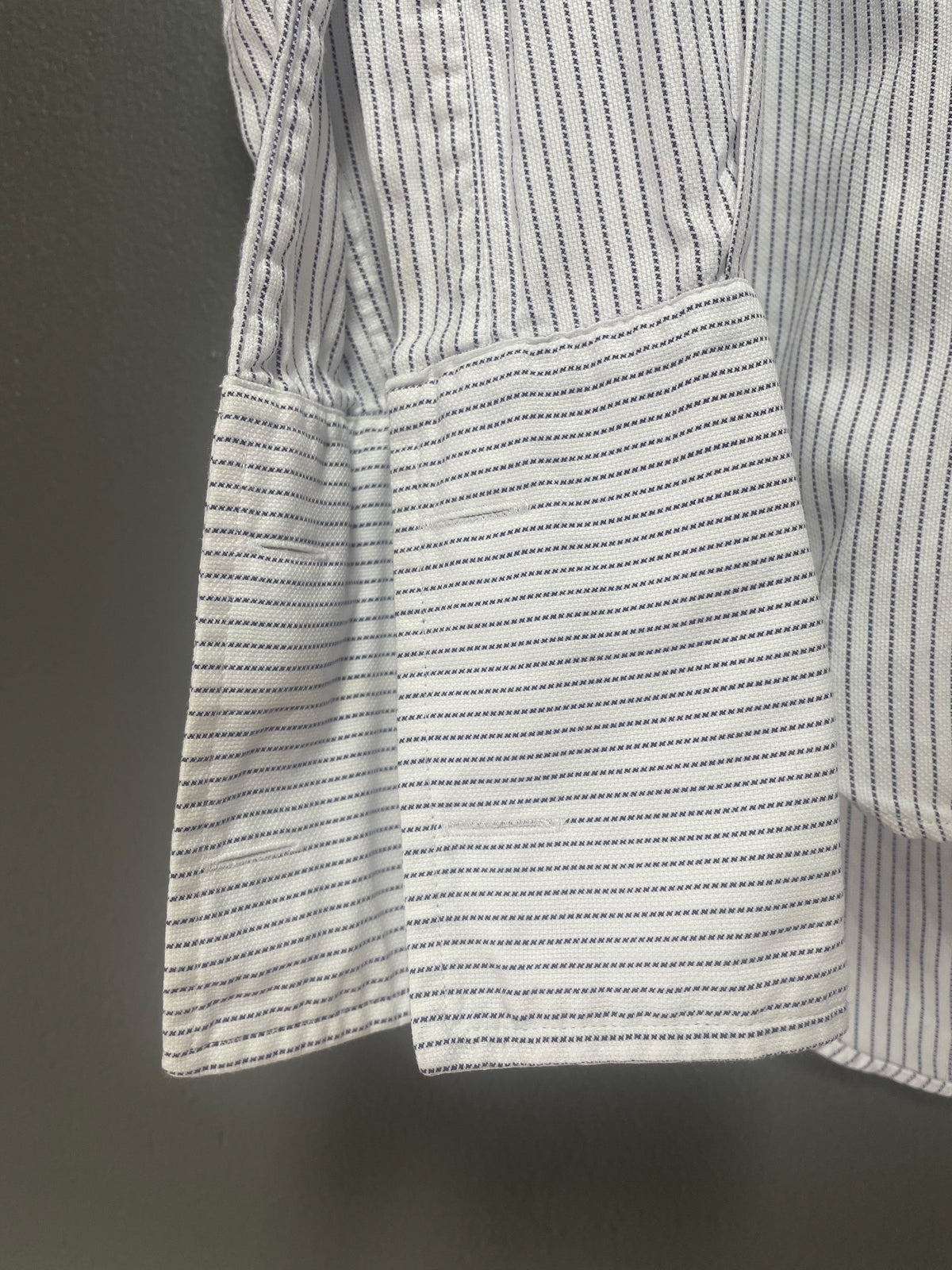 T.M. Lewin Luxury Stripe L/S Shirt - Medium