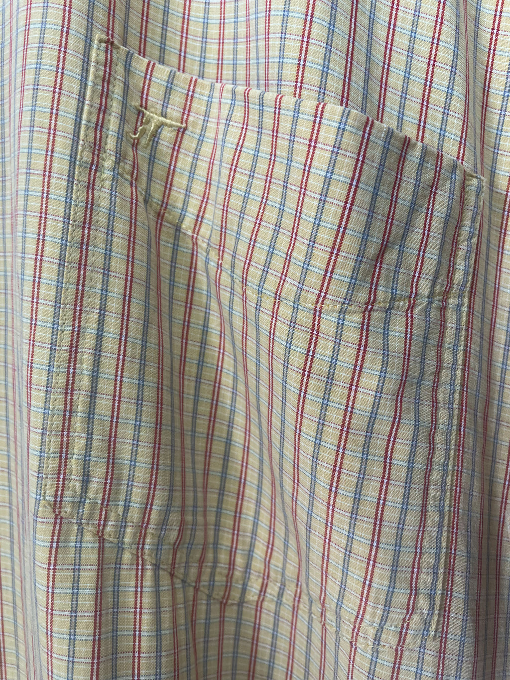 Jac Tissot Check S/S Shirt - Large