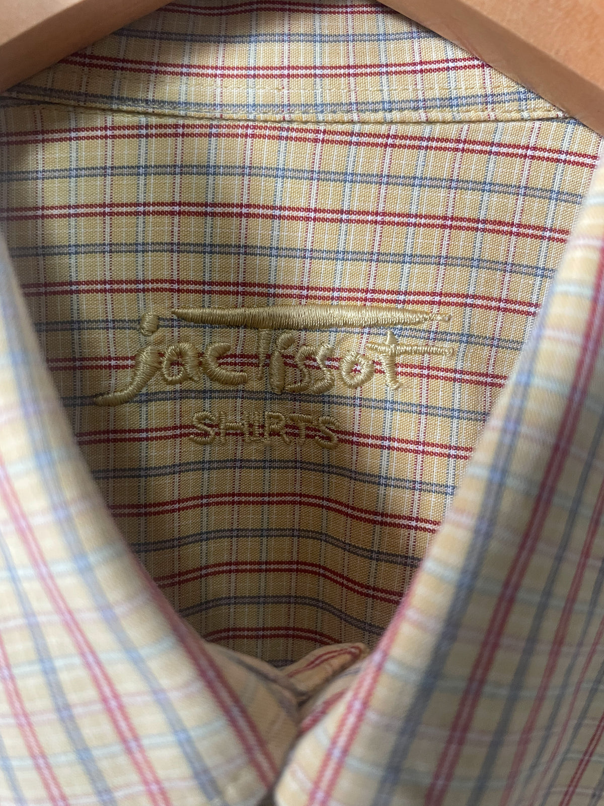 Jac Tissot Check S/S Shirt - Large