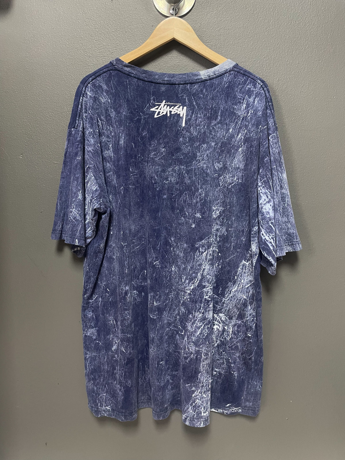Stussy Chapters Stone Washed Tee - Extra Large