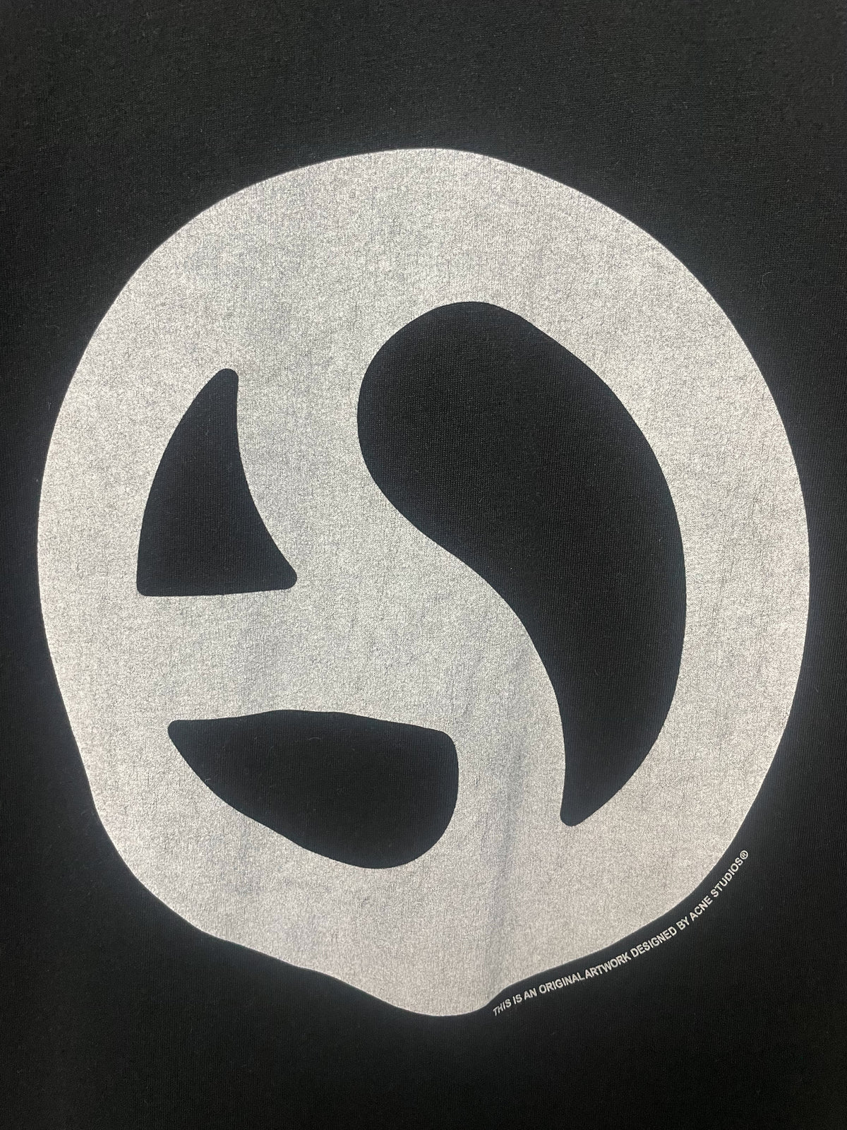 Acne Studios Circle Print Tee - Small