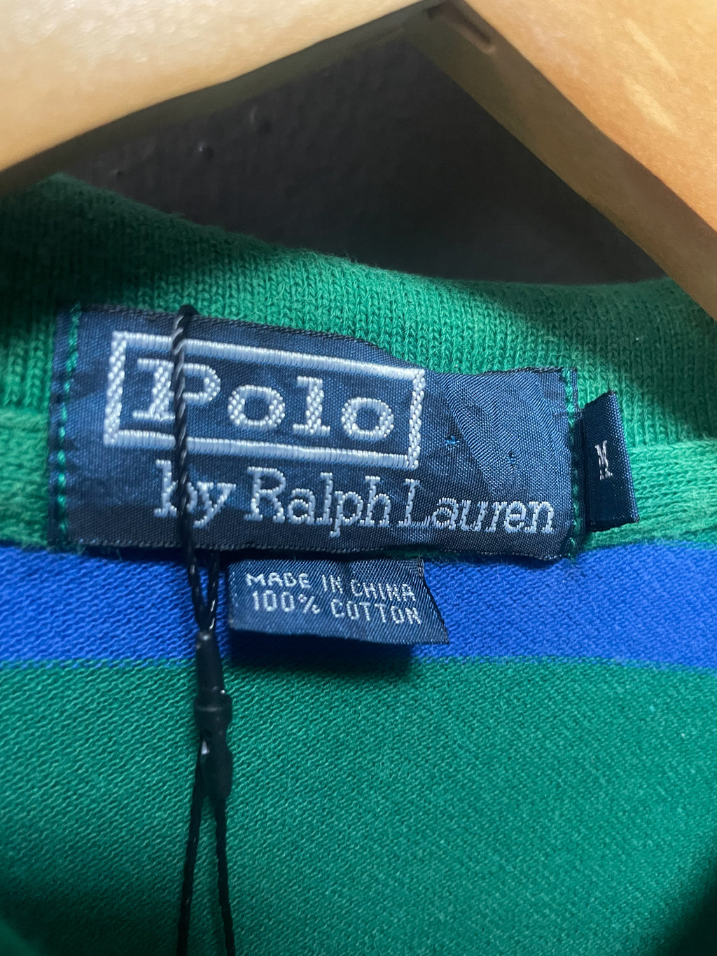 Polo Ralph Lauren Stripe Small Pony S/S Golfer - Medium