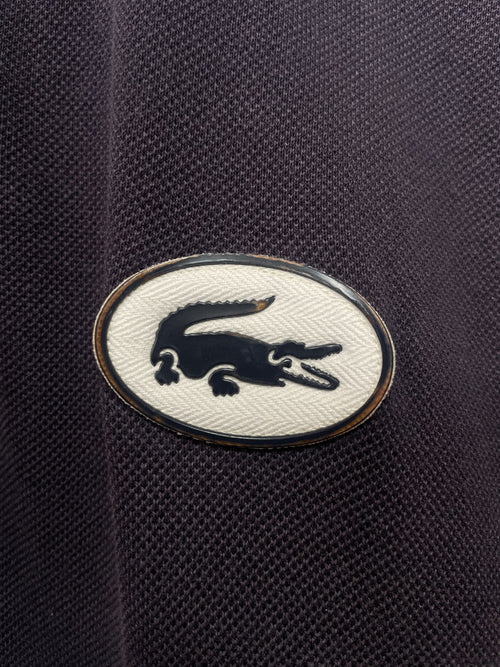 Lacoste Centre Stripe S/S Golfer - Large