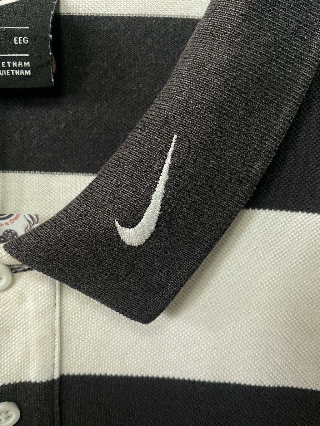 Nike Stripe S/S Golfer - Extra Large