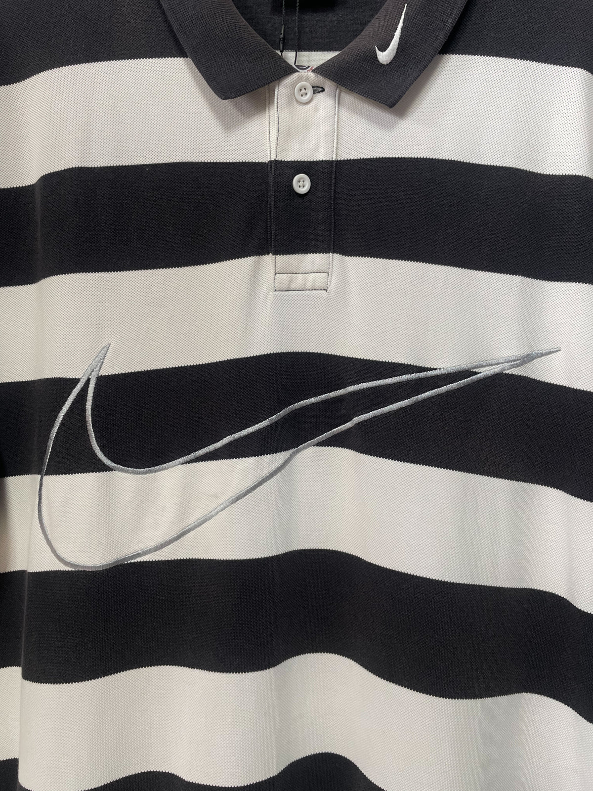 Nike Stripe S/S Golfer - Extra Large