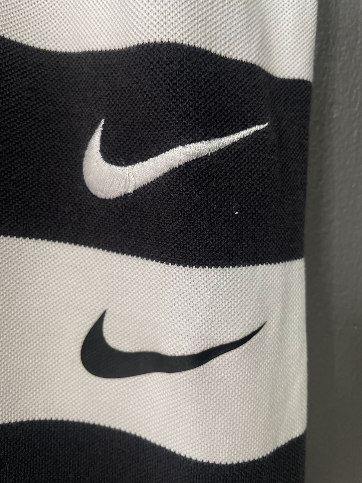 Nike Stripe S/S Golfer - Extra Large