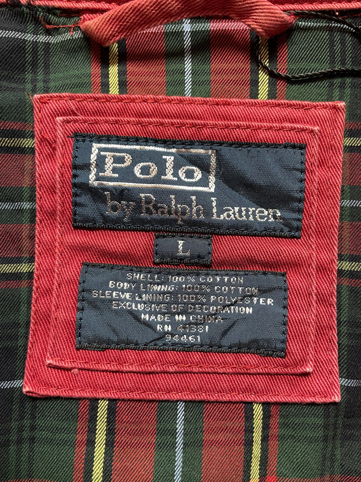Polo Ralph Lauren Small Pony Harrington Jacket - Large