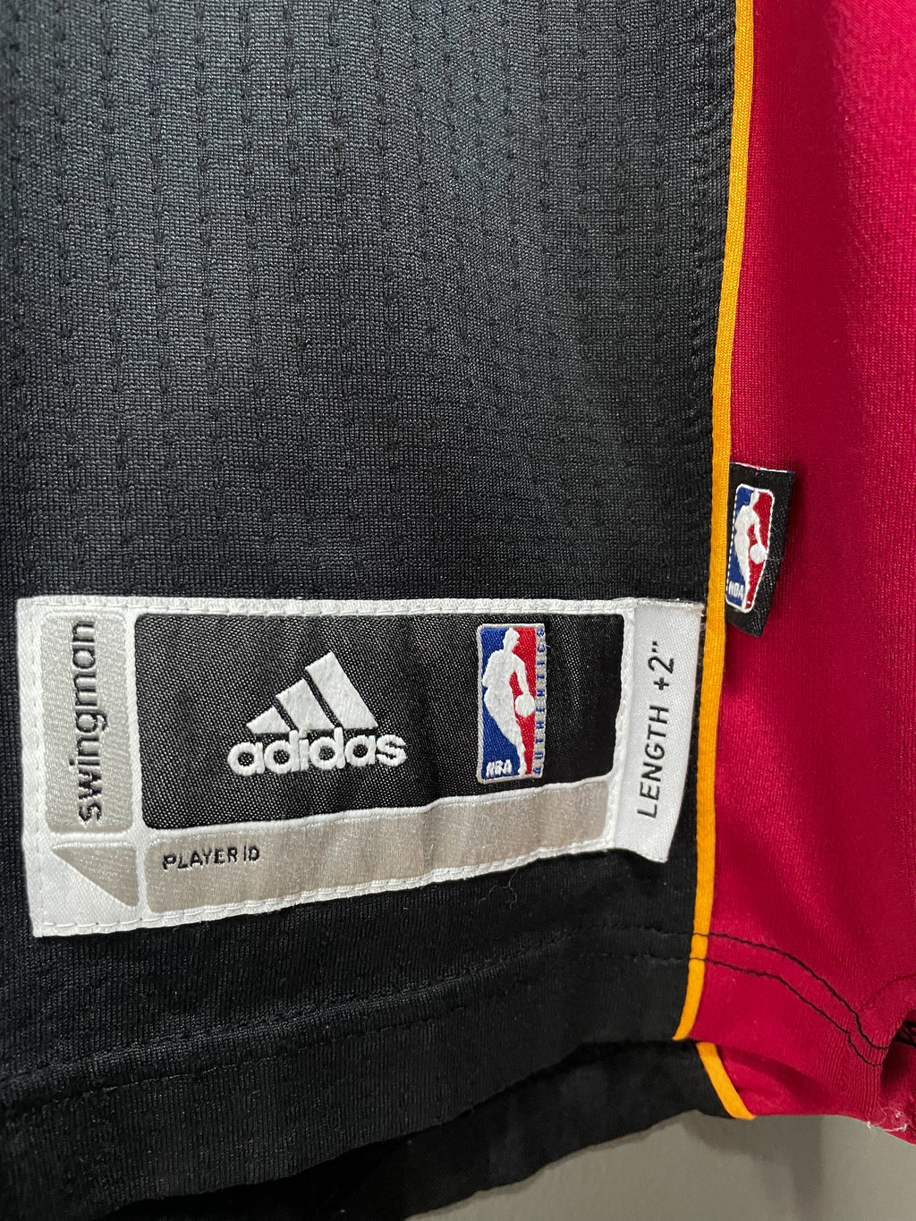 Miami Heat NBA Adidas Wade 3 Basketball Vest - Large