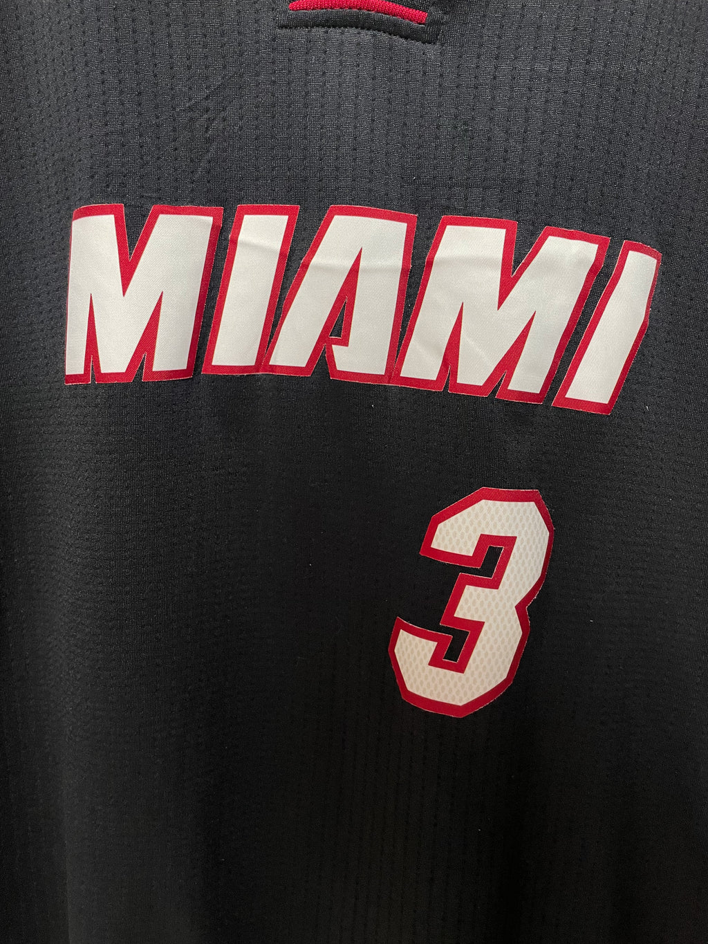 Miami Heat NBA Adidas Wade 3 Basketball Vest - Large