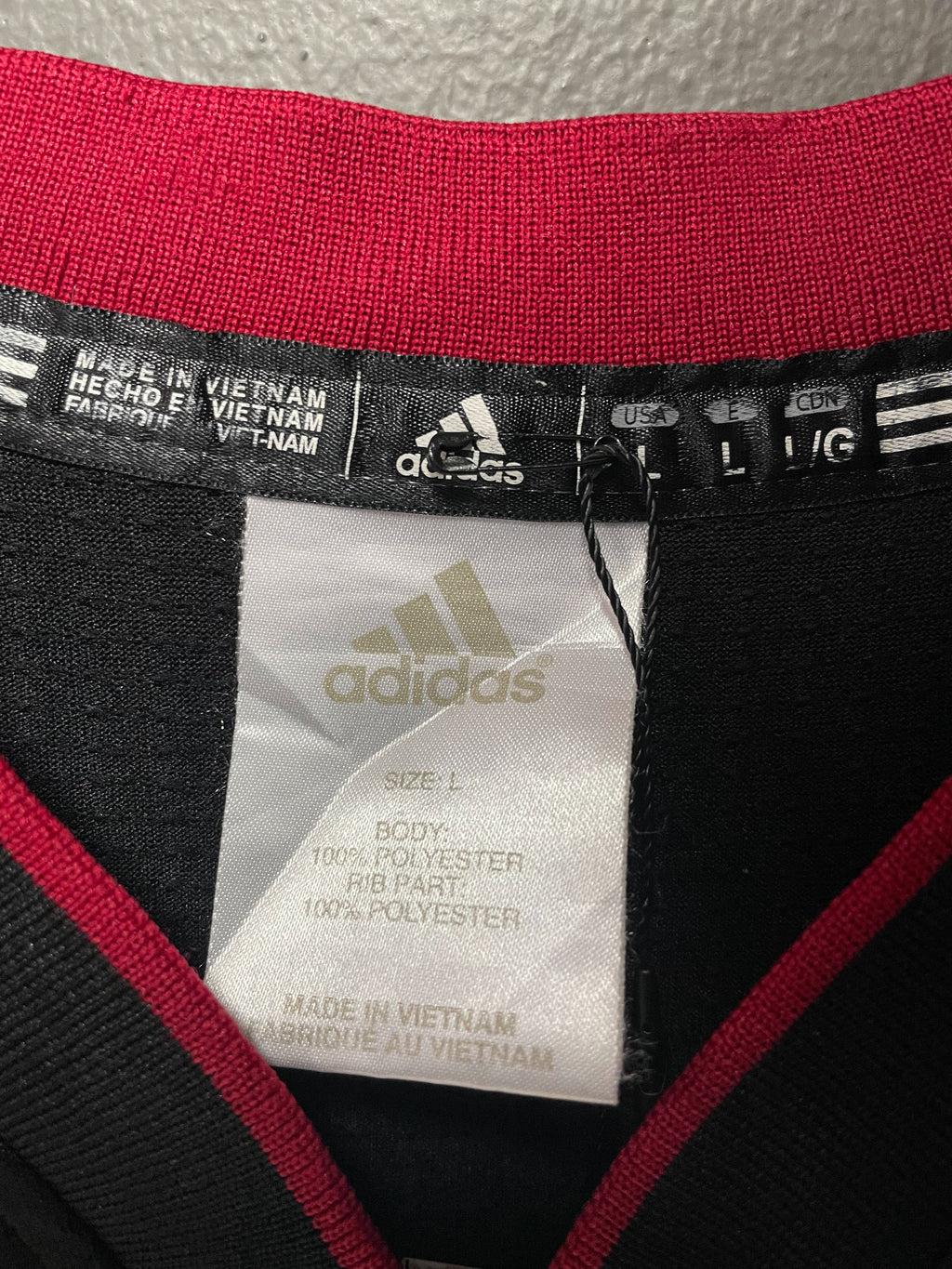 Miami Heat NBA Adidas Wade 3 Basketball Vest - Large