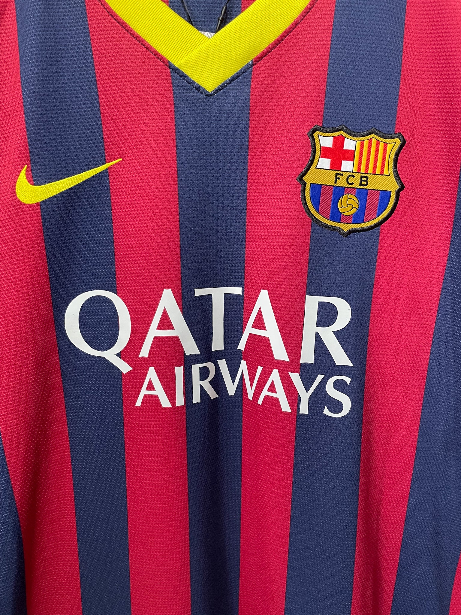 FC Barcelona 2013/14 Nike Home Football Jersey - Extra Large